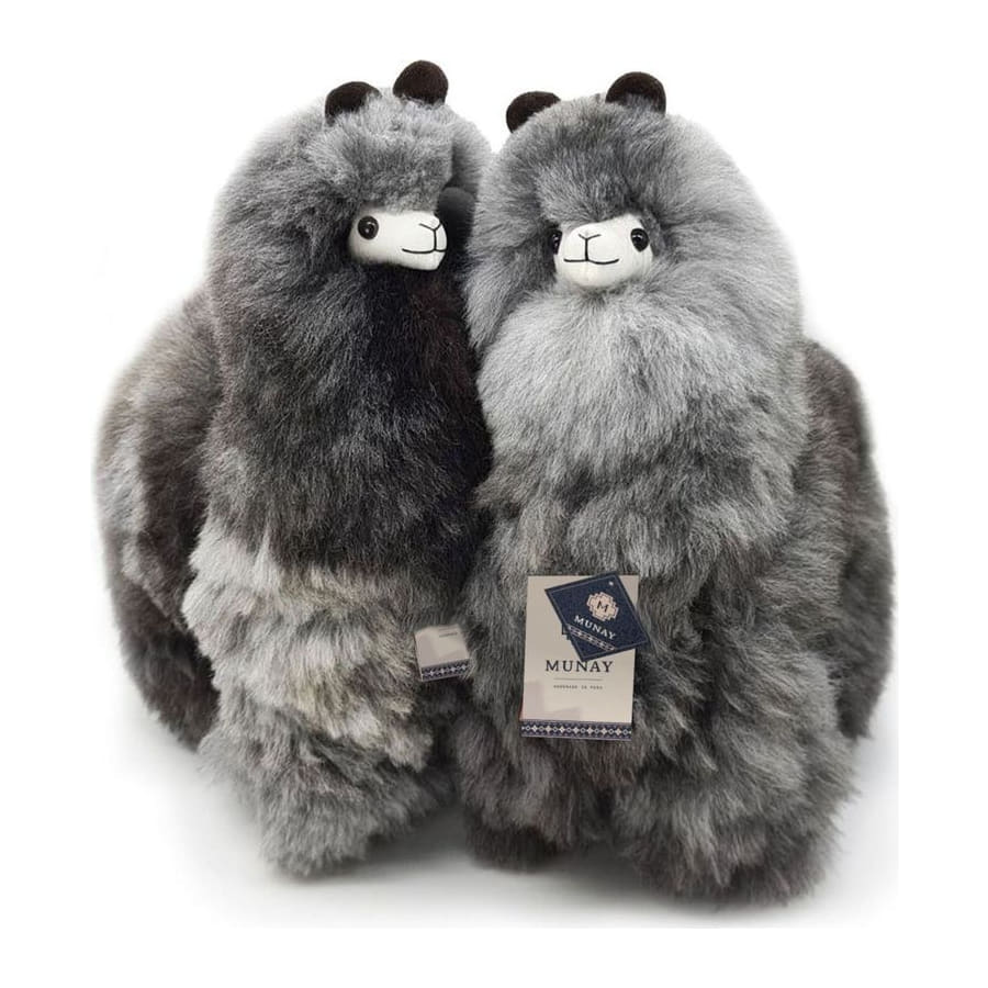 Wolf Limited Edition alpaca, several sizes together