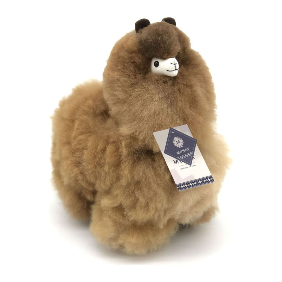 Caramel Naturals alpaca, Medium 32 cm