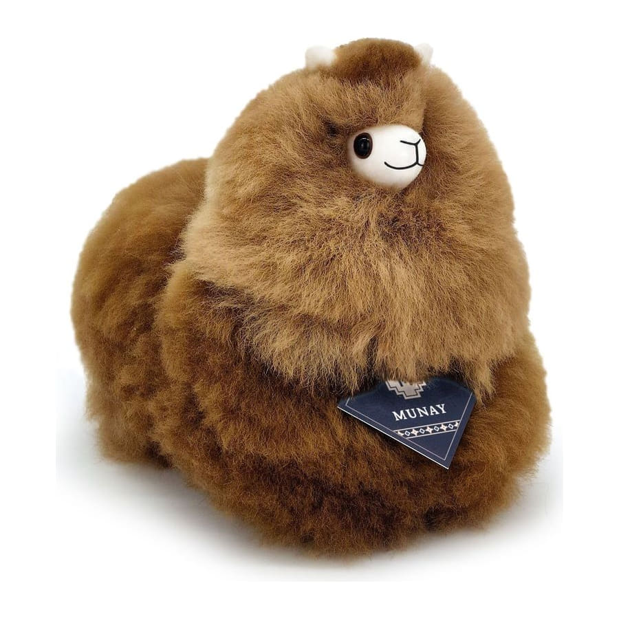 Caramel Naturals alpaca, Mini 15 cm