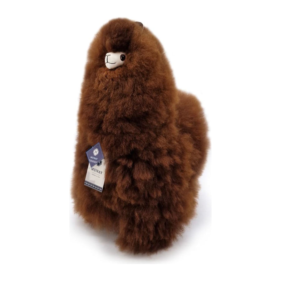 Chocolate Naturals alpaca, Large 50 cm