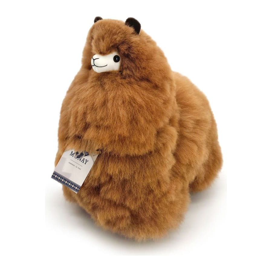 Hazelnut Naturals alpaca, Medium 32 cm