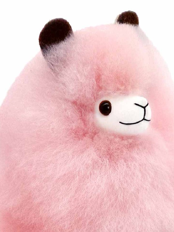 Alpaca pequeña en Cotton Candy, 23 cm